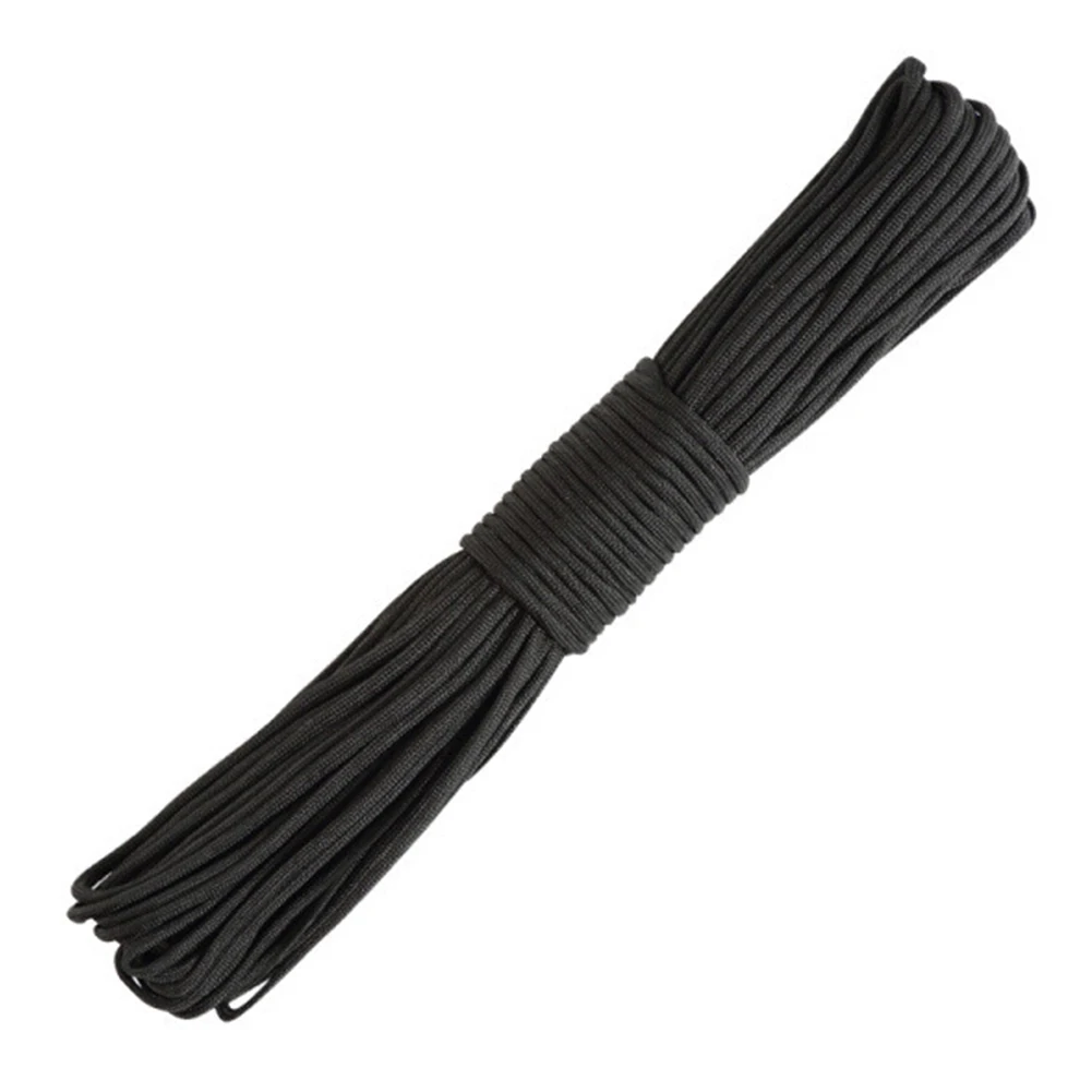 

31m X 4mm Tent Rope Parachute Cable Outdoor Climbing 7 Inner Strands Field Strapping Compact Furable Long Pull Wear Resistant