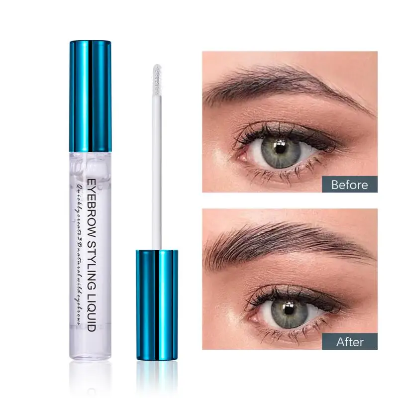 Gel de ajuste de cejas 3D, líquido de reparación de cejas, incoloro, transparente, a prueba de sudor, pegamento duradero para Estilismo de cejas, TSLM1
