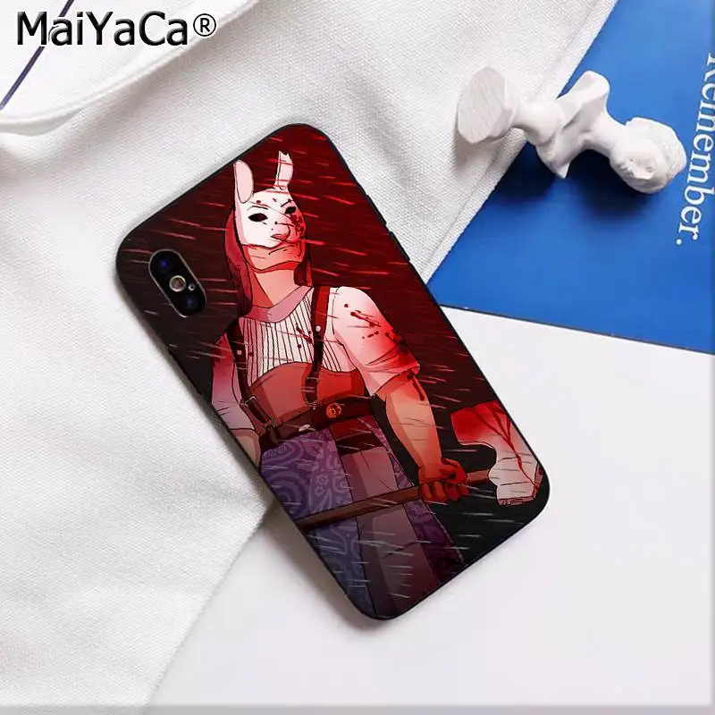 Мягкий чехол для телефона MaiYaCa Horror Dead by Daylight из ТПУ с ультратонким игровым узором для iPhone 11 pro XS MAX 8 7 6 6S Plus X 5 5S SE XR - Цвет: A16