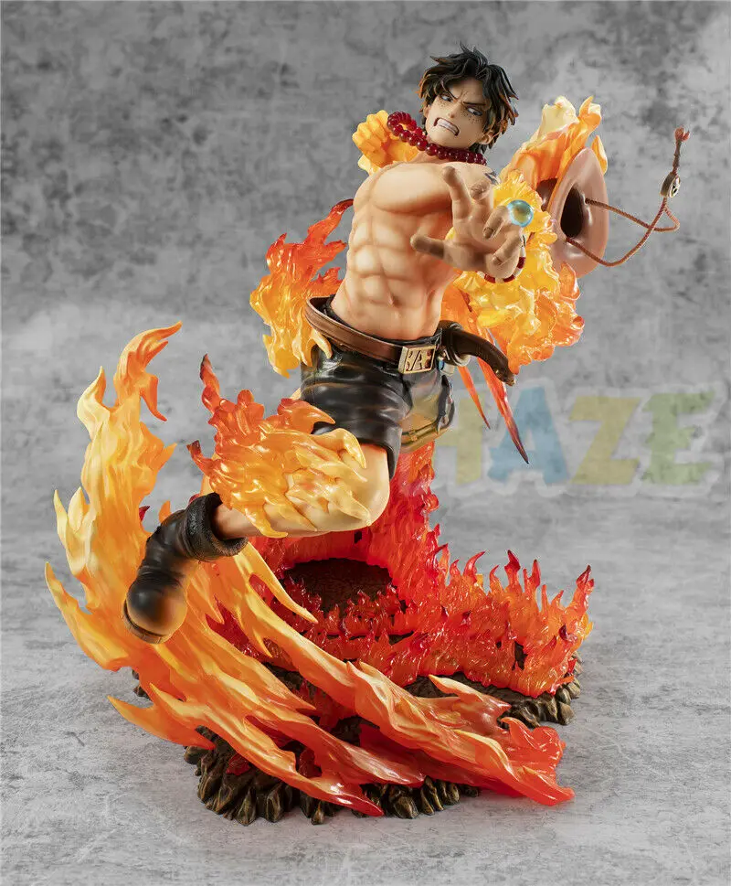 Portgas. D. Ace MAX 15th anniversary Special Ver. Экшн цельная Фигурка Статуя Коллекция аниме фигурка игрушки в коробке