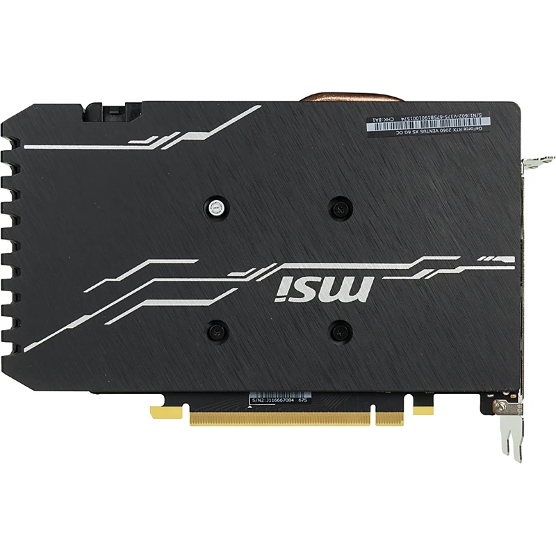 Видеокарта MSI nVidia GeForce RTX 2060, RTX 2060 VENTUS XS 6G OC