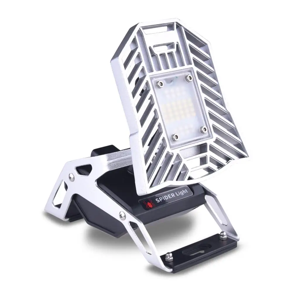 

Outdoor Lighting Emergency Light Waterproof Hanging Hook Flashlight Camping Light LED USB Rechargeable Spider Light Camp Lighted