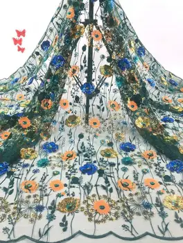 

beautiful Cyndi-32.8821 Nigerian fabric for party dress new African embroidered lace fabric