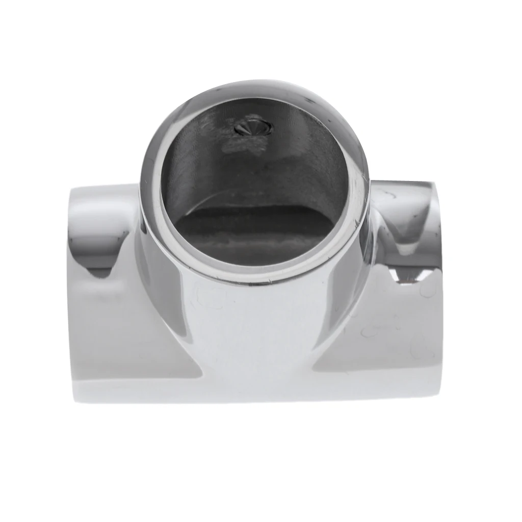 4pcs Boat/Marine 25mm 90 Degree Hand Rail Fitting Stainless Steel Tee