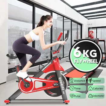 

Exercise Bicycle Bike Upright X-Bike Folding Silent Magnetic Bicycle with LCD monitor Cycling Flywheel Fitness Fitness Training
