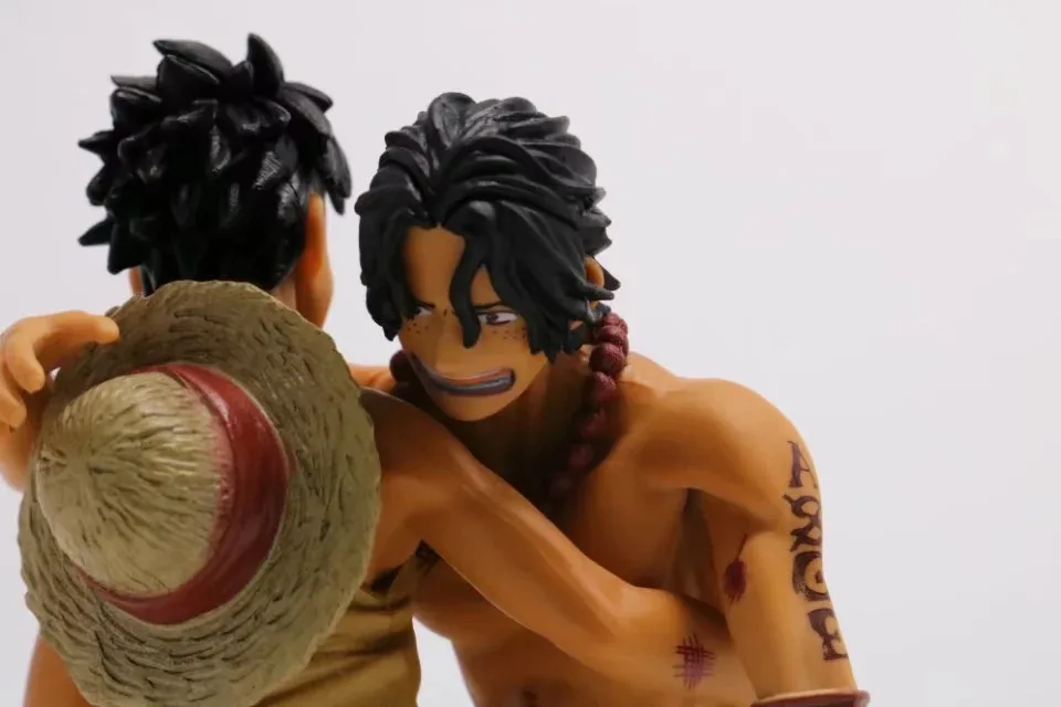 One Piece/One Piece the Battle over the Dome Ace Death Luffy Top War Scene Garage Kit