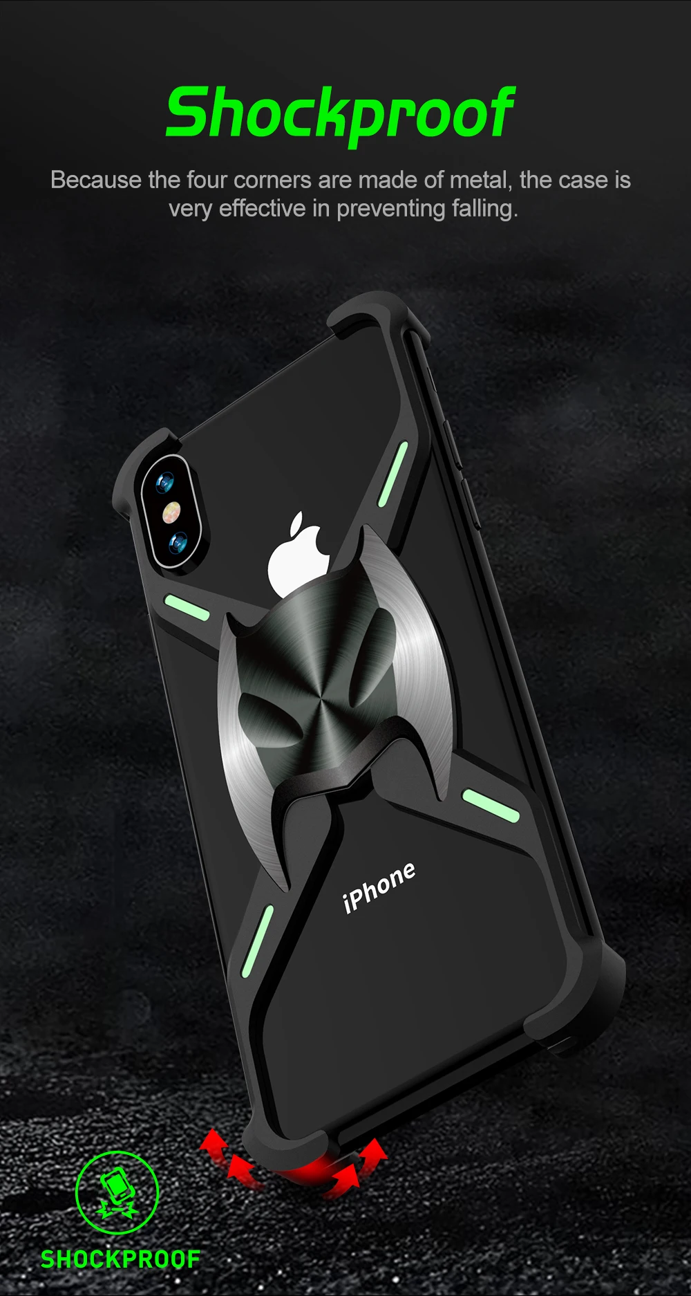 R-просто Магнитный всасывающий металлический чехол для телефона для iphone 8Plus 7 Plus XR XS MAX противоударный защитный чехол для мобильного телефона для iphone 8