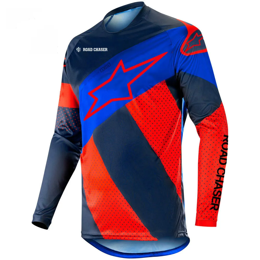 Джерси для горного велосипеда MTB Star одежда велоспорта мотокросса Осень зима