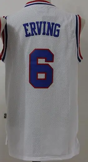 AS Мужские 3 Allen Iverson 6 Julius Erving Майки 31 Реджи Миллер Трикотажные баскетбольные майки - Цвет: AS