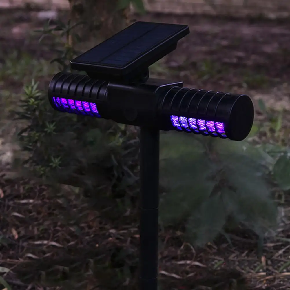 Lâmpada à Prova Jardim Solar Mosquito Assassino Led uv Dwaterproof Água Inseto Armadilha Interruptor Automático Ant Fly Bug Iluminação Luz 9 lâmpada à prova dwaterproof água inseto armadilha