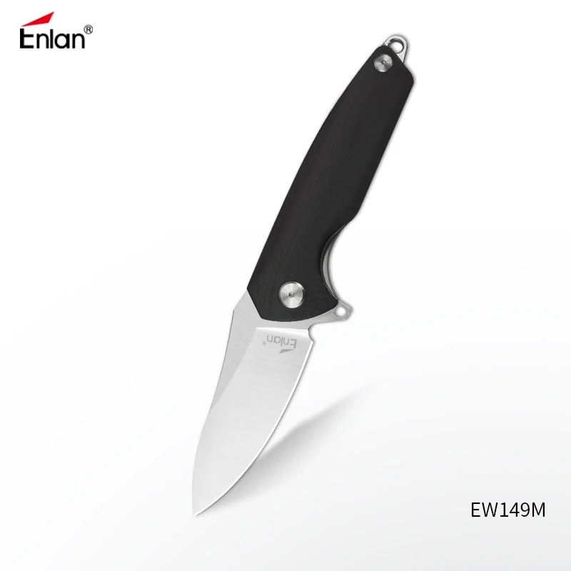 Enlan EW148M 58-60HRC складной нож, инструмент для выживания кемпинга, охотничий карманный нож, тактический инструмент для повседневного использования на открытом воздухе