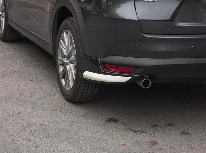 CEYUSOT для MAZDA CX-8 CX8 обвес заднего бампера 18 задний автомобильный спойлер для губ разделитель ABS Материал черный спойлер автозапчасти