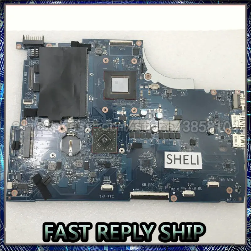 SHELI для HP ENVY M6 N113DX N ENVY15 j 15Q Z Материнская плата ноутбука FX 7500 процессор 782279 501 001