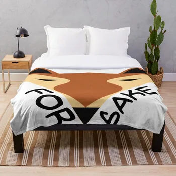 

Soft Blanket for Bed Sherpa Flannel Fleece Blanket Home Travel Sofa Soft Throw Blanket For Fox Sake