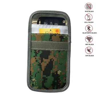 

Anti-theft RFID Signal Blocking Car FOB Key Pouch Case Bag Key Cell Phone Block Signal Bag Cover Car Accessories