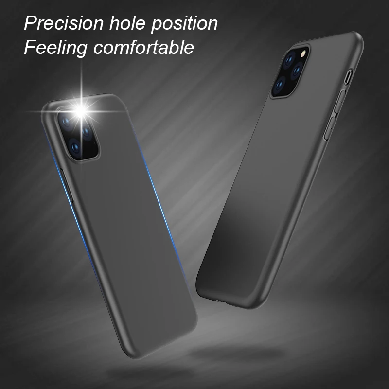 Luxury Premium Shockproof Fashion Phone Case For iPhone 11 Pro max 2019 1 pro Gift for man boy Girl Black Matte Back Capa Cover | Мобильные