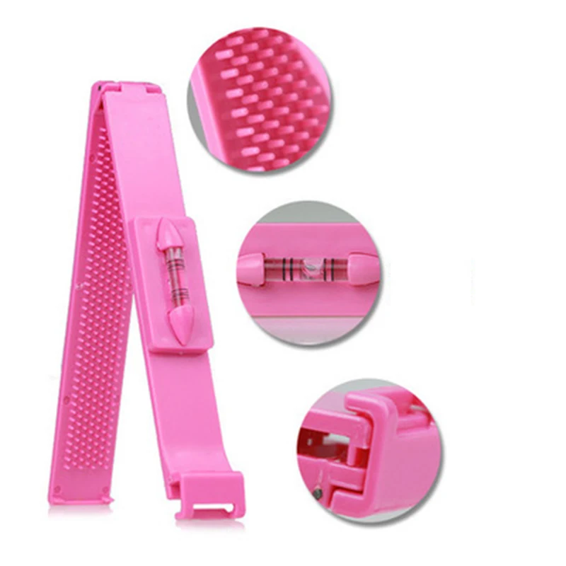 

1pc Professional Hair Cutting Ruler Hair Trimmer Scissors Bangs Clipper DIY Trim Bangs Hair Pins and Clips Liu Hai Trimmer