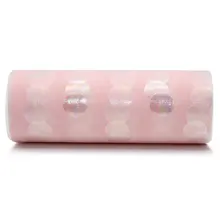 Новинка, цветная юбка в горошек, праздничный декор, юбка для стола, вечерние, праздничные, свадебные принадлежности, прозрачная ткань, тюль в рулонах