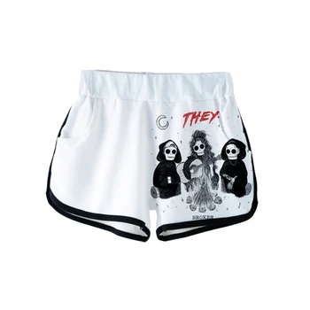 

2019 Canadian female singer Jessie Reyez song Imported 3D print Summer Women Casual Cute girl Hot Sale Sexy Shorts Clothes