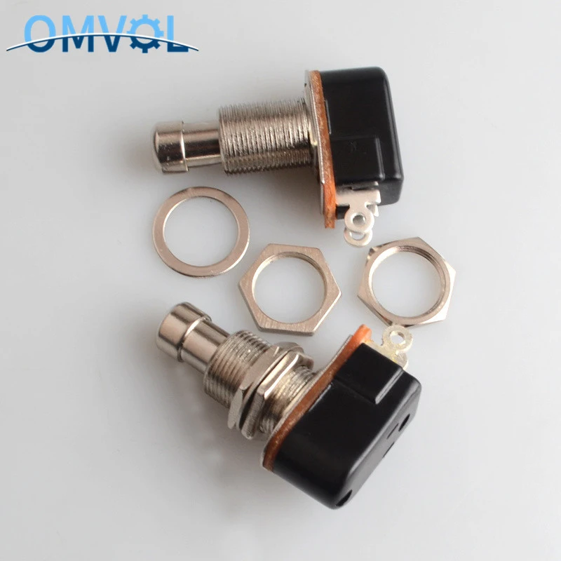 SPST Momentary Soft Touch Push Button Switch OFF Guitar Stomp Foot
