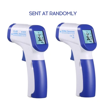 

Ear Forehead Thermometer Mini Digital Infrared Baby Temperature Gauge Instrument for Kids Children and Adults
