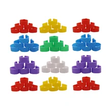 100 шт. без слов, кольцо для ног птицы, голубей, курицы, вывеска 16 мм, внутренний диаметр, носитель, кольцо для переноски животных на ферме