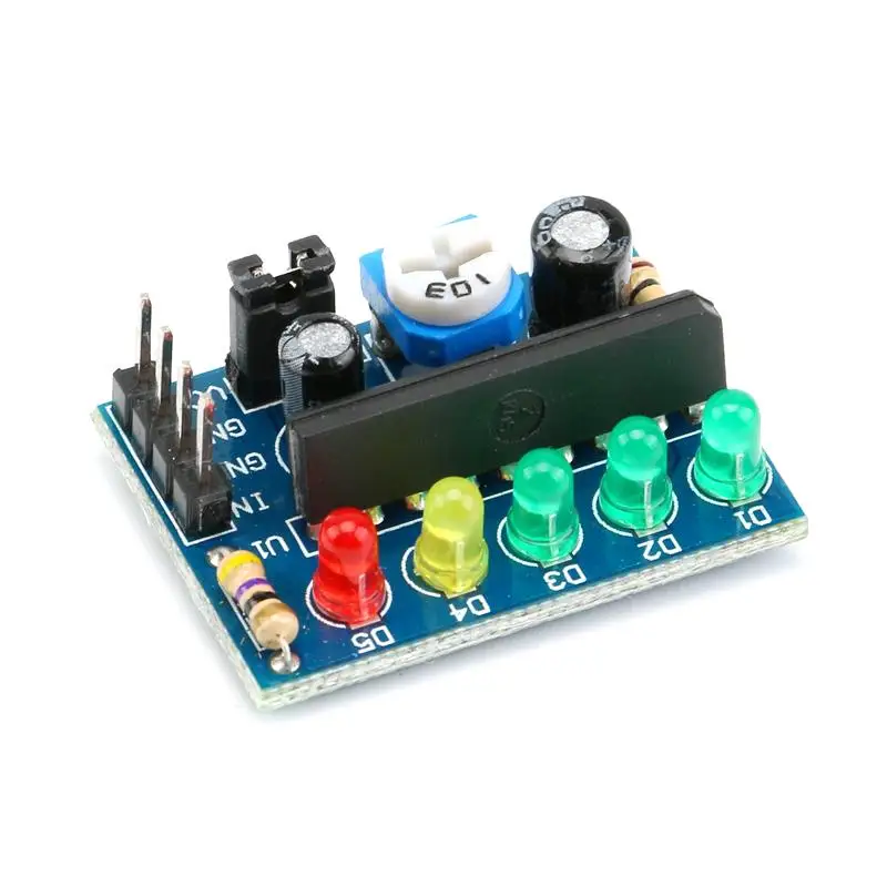 KA2284 Power Battery Level Indicator Pro Audio Level Indicating Module 5 LED Controller AC DC Signal Pcb Board 3.5V-12V (2)
