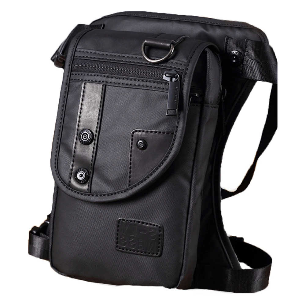 

Men Purse With Belt Waist Pack Shoulder Bags Cross Body Messenger Waterproof Leg Bags Hip Motorcycle Rider