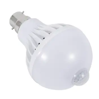 

LED PIR Motion Sensor Auto Lamp Bulb Infrared Energy Light Cold White 9W Modern Design Interior House Use Durable Design