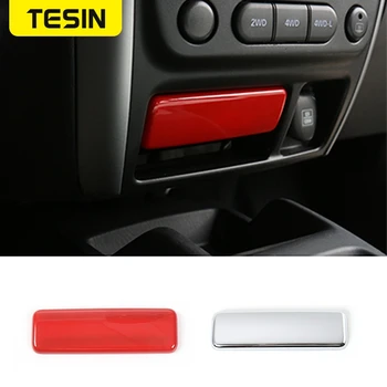 

TESIN ABS Car Styling For Suzuki Jimny Car Interior Ashtray Decoration Cover Stickers for Suzuki Jimny 2007-2017 Car Accessories