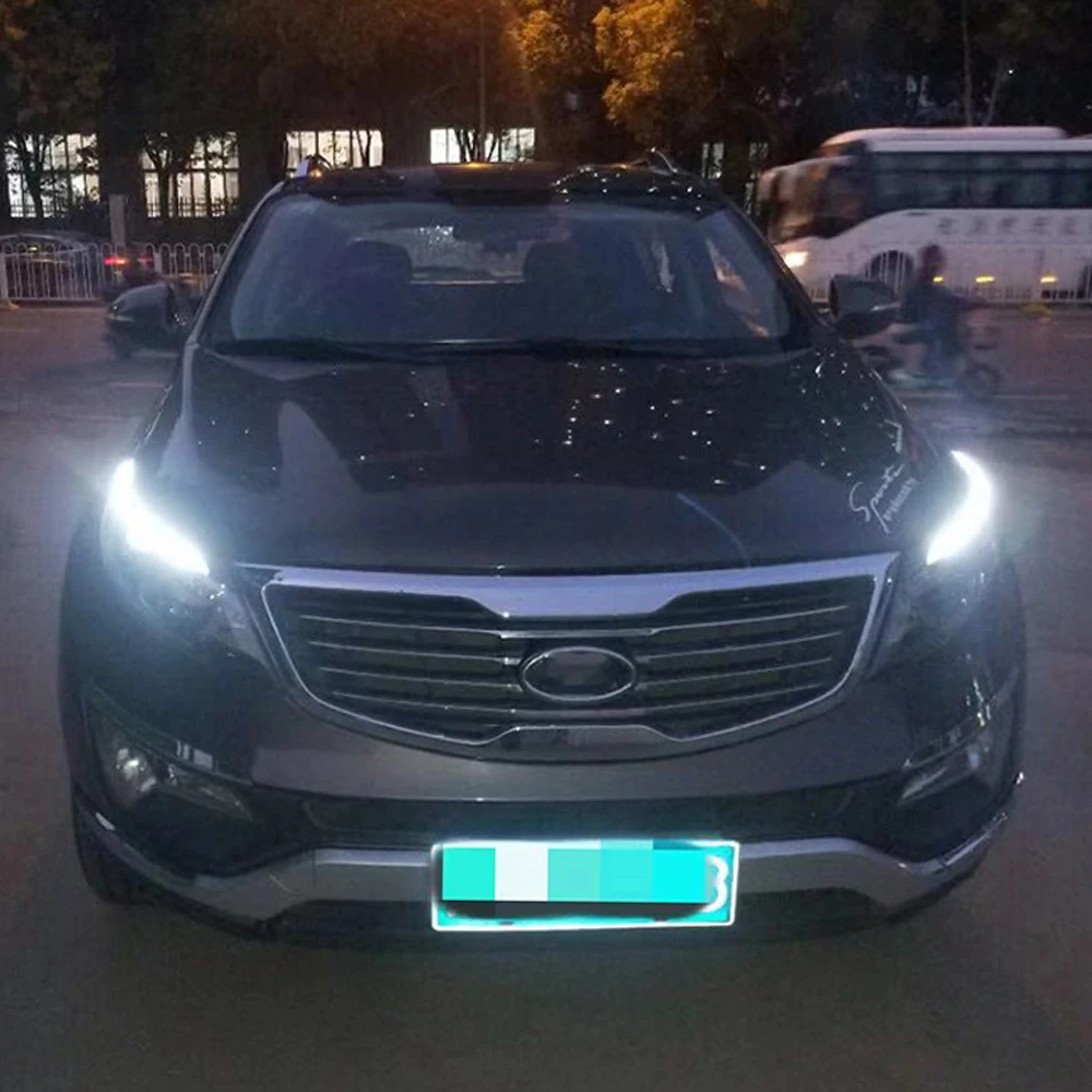Автомобильные мигающие светодиодсветодиодный дневные ходовые огни 2 шт.