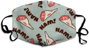 

Winter Nose Warmer,Comfortable Two Layer Happy Camper Camping Car Anti Dust Face Mask Cover Mouth for Adults and Teens Pattern5