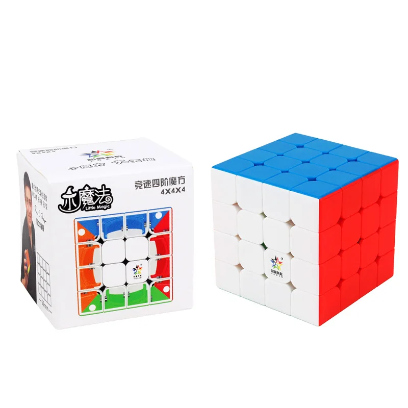 

Yuxin Science Outwit Small Magic Four Order Magic Cube Magnetic Positioning 6 Cm Bright Surface Handfeel Smooth Violence Anti-Se