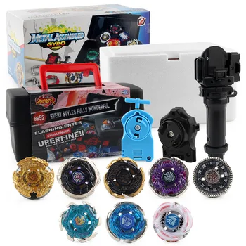 

Toupie Bayblade Constellation Gyroscope Toolbox Set 8pc Spinning Top Gyro Protagonist Storage Box Combination Toy XD168-21E