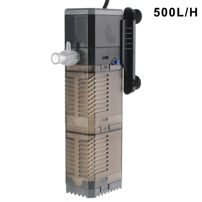 220V внутренний фильтр насос 3 в 1 погружной аквариум кислородный насос для аквариума JS23