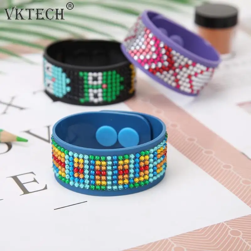 Ремешок силиконовый для наручных часов сделай сам 3 шт.|Алмазная мозаика| |