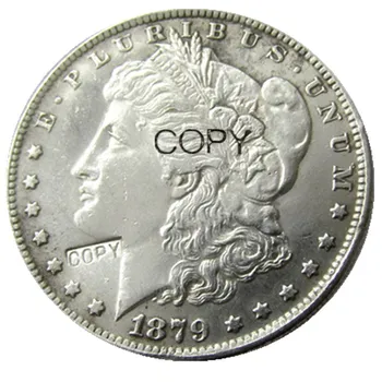 

US Coins 1879-P-CC-O-S Morgan Dollar Silver Plated Copy Coins