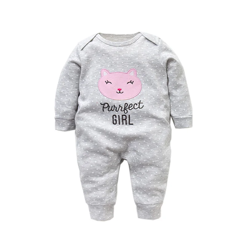 

Newborn Clothes for Babies Spring And Autumn Women's Pure Cotton One-piece Set Primary Male Baby Romper Nursing Hold Clothing