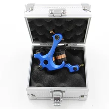 Новое прибытие катушки татуировки 10 обмоток катушки татуировки пистолет для Liner Shader& алюминиевый сплав татуировки машина коробка для поставки татуировки