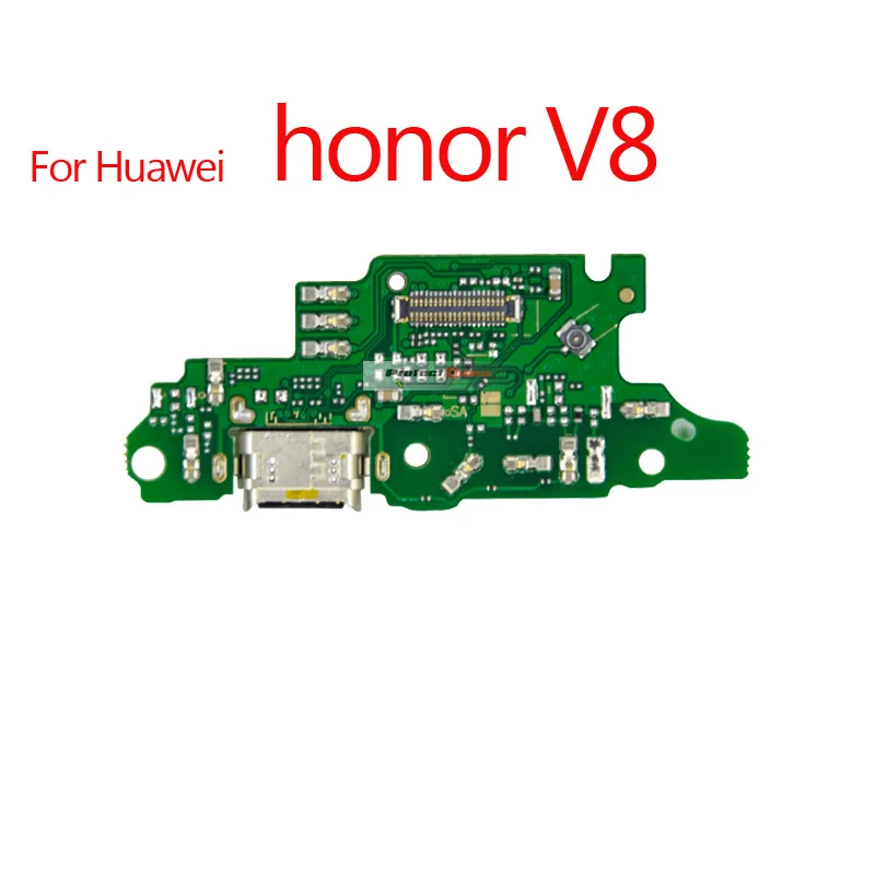 For honor V8 1 шт. для Huawei Honor 8 8 lite 9 9i 9 lite v8 v9 плата для зарядного устройства USB разъем шлейф для зарядного устройства гибкий кабель для ремонта Запчасти - Цвет: For honor V8