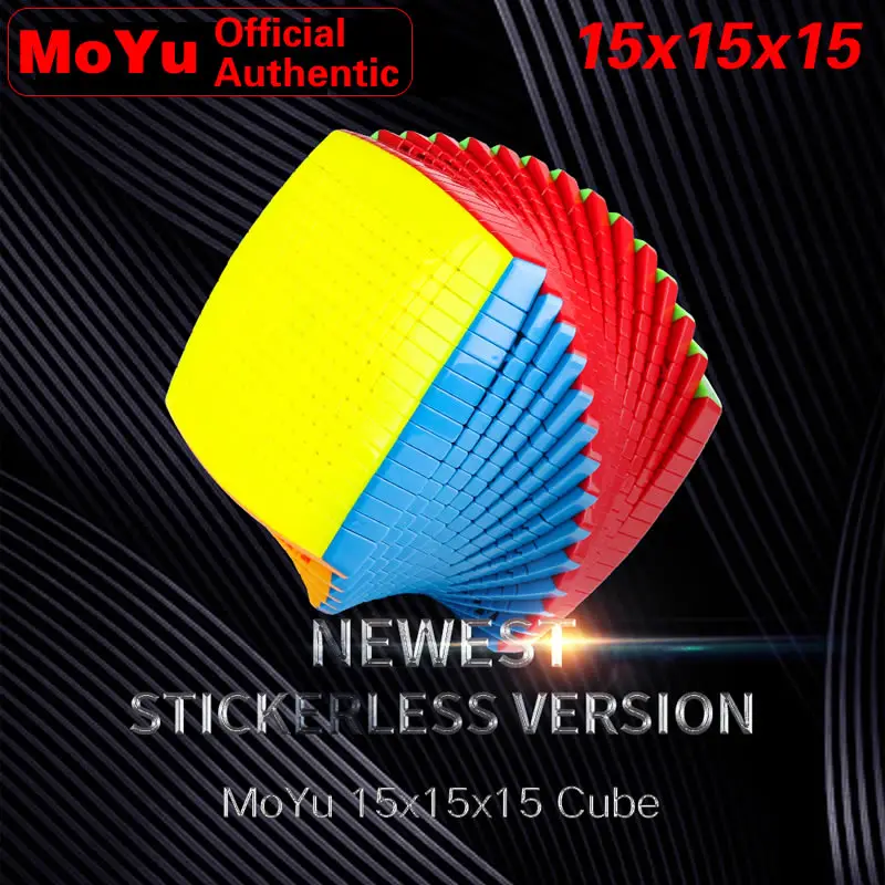 

MoYu 15x15x15 Magic Cube 15x15 Cubo Magico Professional Neo Speed Cube Puzzle Antistress Fidget Toys For Children