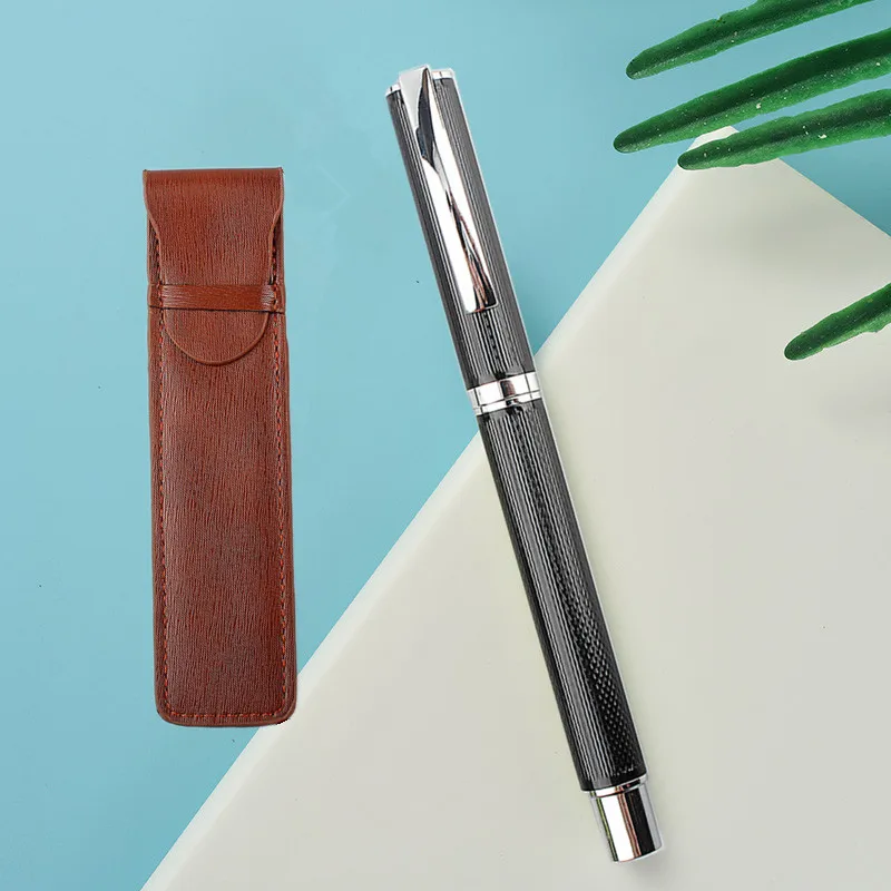 

High Quality Luxury 0.5mm Rollerball Pen School & Office Supplies Metal Ballpoint Pen For Student Stationery Gift pen