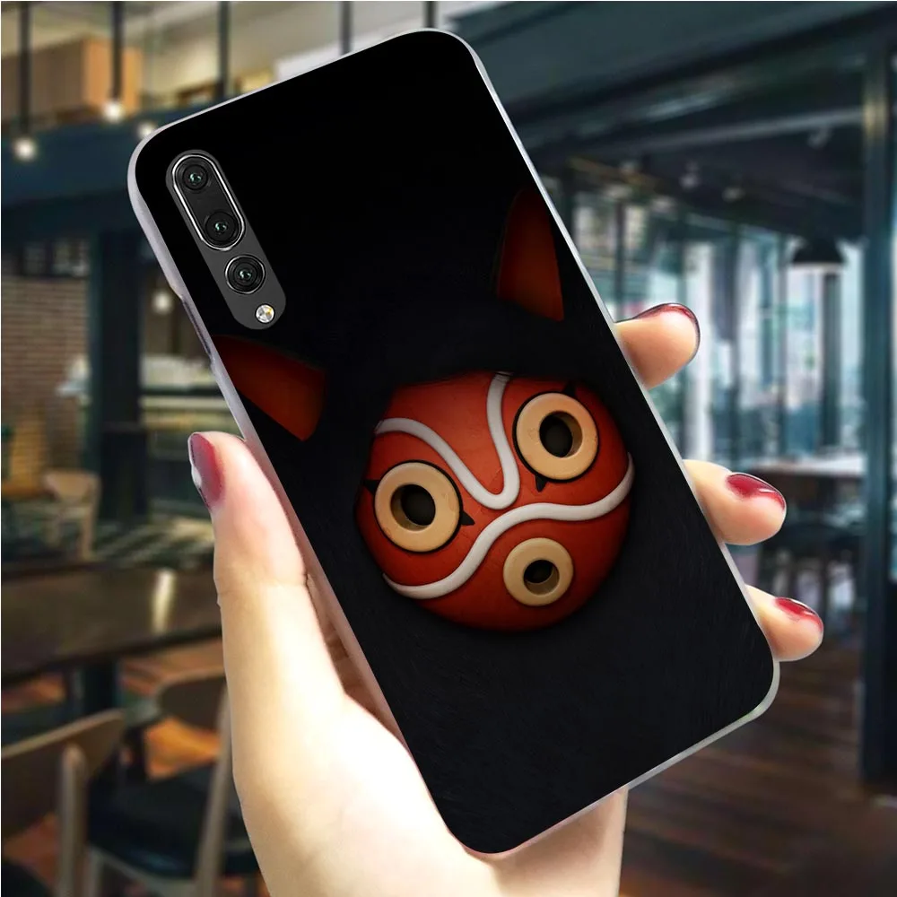 Твердый чехол для телефона с принцессой Mononoke Huawei Honor 6A 7A 8 9 10 Lite View 20 Pro 9X Y6 Y7 Y9 Prime Nova