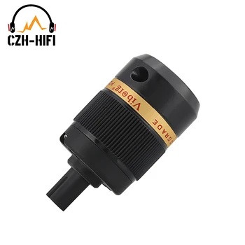 

1PC Brand New Viborg High End Audio Power Plug IEC C7 AC 2pin Female Jack Terminal Connector for Amplifier Power Cord Cable DIY