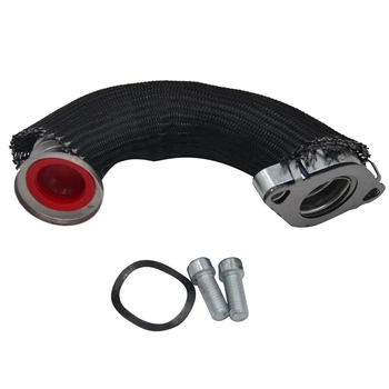 

55202704 EGR Cooler Elbow Pipe Ventil for OPEL ASTRA H SIGNUM VECTRA C ZAFIRA B 1.9 CDTI Z19DTH Black