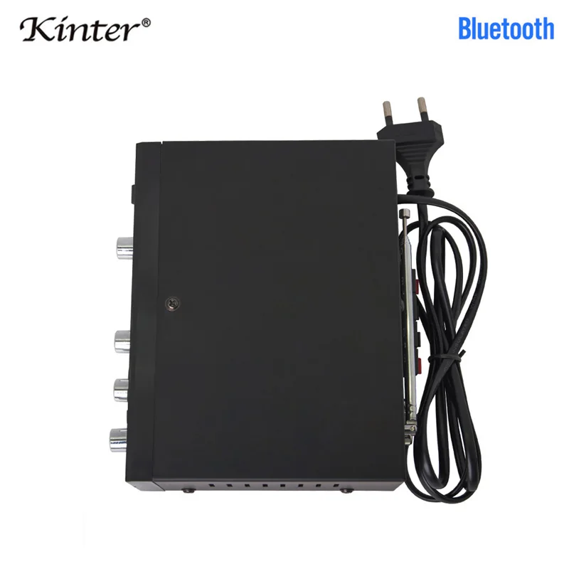 Kinter T1 аудио усилитель воспроизведение MP3 в USB TF карта имеет fm радио и микрофон вход