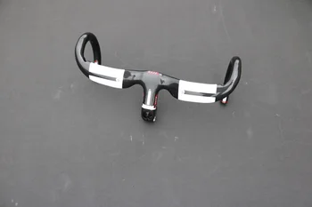 

FCFB FW new full carbon fiber road mountain bike onedimensional bending of the400/420/440x80/90/100/110/120mm road handlebar