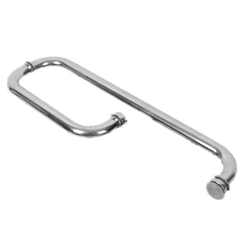 

Bathroom Shower Glass Door Handle Toilet Stainless Steel Knob Replacement Lever