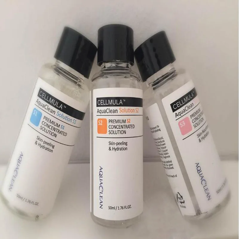 

Hydro Facial Aqua Clean Solution / Concentrated Solution 50ml Per Bottle Hydra Dermabrasion Serum Aqua Peel Solution Skin Care