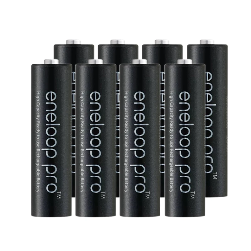 8pcs Panasonic eneloop Pro AAA rechargeable battery 3800 MAH 1.2 V Ni-MH camera flashlight toy rechargeable battery preheater